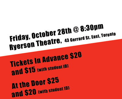 Friday, October 28th @ 8:30pm